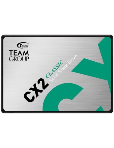 Team Group CX2 2.5" 512GB SATA III 3D NAND Internal Solid State Drive (SSD) T253X6512G0C101