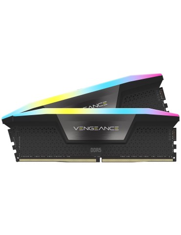 CORSAIR Vengeance RGB 32GB (2 x 16GB)DDR5 6400 (PC5 51200)CMH32GX5M2B6400C36