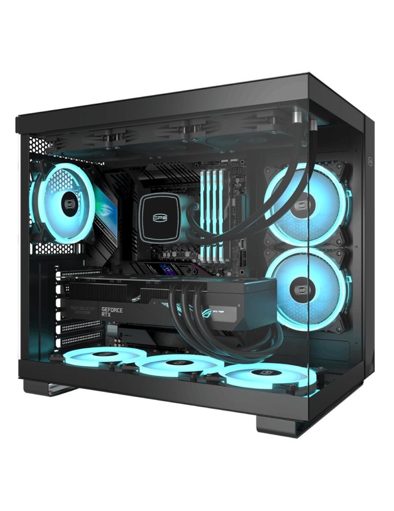 PCCOOLER C3-T500BKD6-GL CPS C3 T500 ARGB BK PC Case Mid Tower