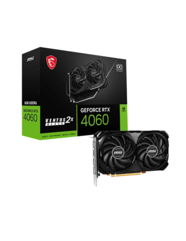 MSI Ventus GeForce RTX 4060 8GB GDDR6 PCI Express 4.0 x8 BLACK 8G OC