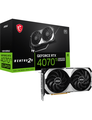 MSI GeForce RTX 4070 Ti SUPER 16G VENTUS 2X OC