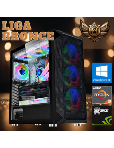 PC GAMER BRONCE GTX 1650 AMD RYZEN 3 3200G 16 RAM 3200 MGHZ