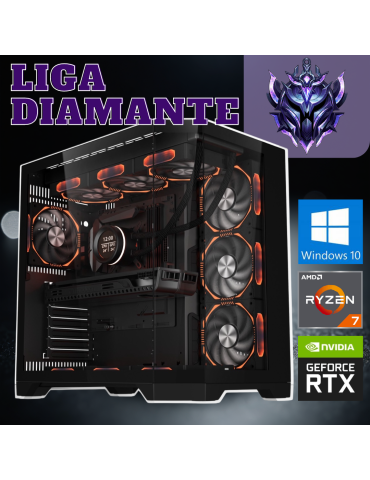 PC GAMER DIAMANTE AMD Ryzen 7 7800X3D | RTX 4080 super | 32GB RAM 5200 MTs | 2.5 Tb Nvme