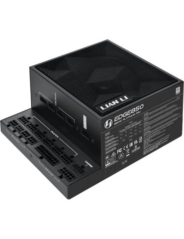 LIAN LI Edge Series EG850 Black Color ATX 850 Watt 80 Plus Platinum V3.1 Full-modular