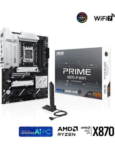 ASUS PRIME X870-P WIFI AMD AM5 X870 ATX