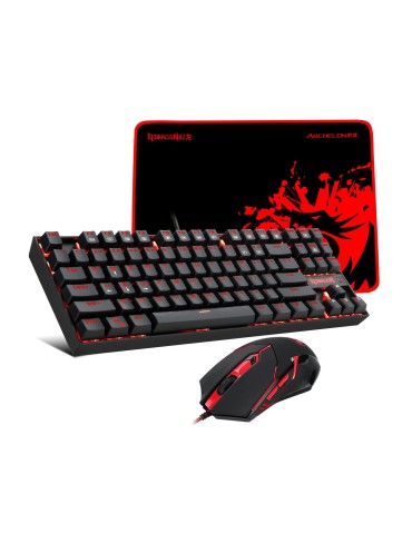 Redragon K552-BA Gaming Keyboard, Mouse and Mouse Pad Combo