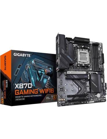 GIGABYTE X870 GAMING WIFI6 AM5 LGA 1718, ATX, DDR5, 3x M.2, PCIe 5.0, USB4, WIFI 6