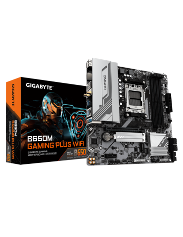 GIGABYTE B650M GAMING PLUS WIFI AM5 LGA 1718 AMD B650 M-ATX, DDR5