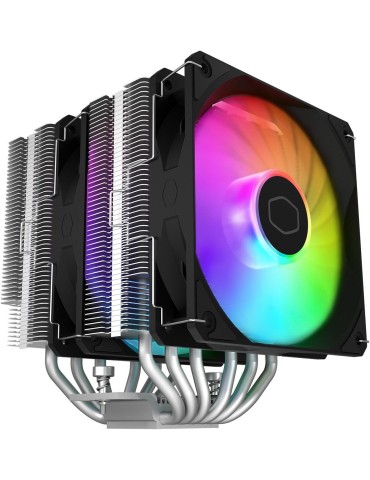 Cooler Master Hyper 620S Dual  ARGB Sync, 120mm PWM Fan, 6