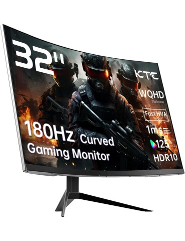 Clic para ampliar MONITOR LED 32″ KTC 32SG850 CURVO 1MS – 180HZ – 2560X1440