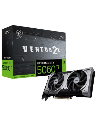 MSI Ventus GeForce RTX 5060 Ti 16GB GDDR7 PCI Express VENTUS 2X OC PLUS